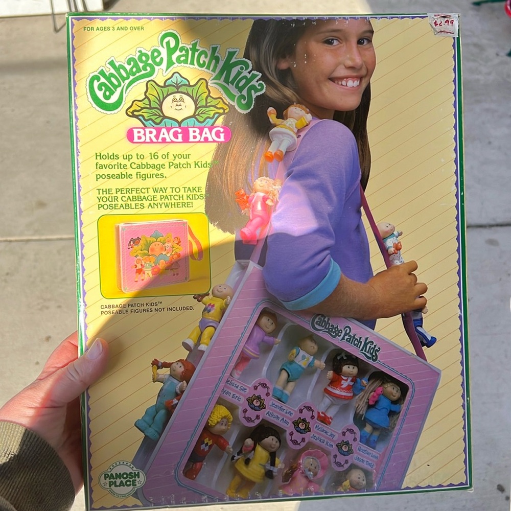 Cabbage Patch Brag Bag vintage 1984 never opened